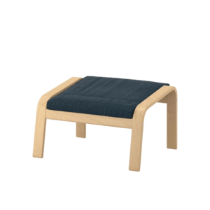 Birch Veneer/hillared Multicolor, Footstool