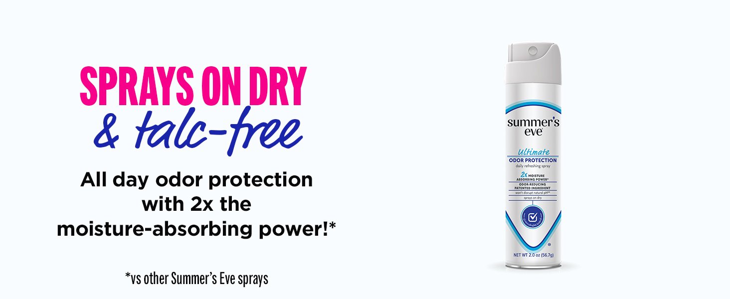 Sprays on dry