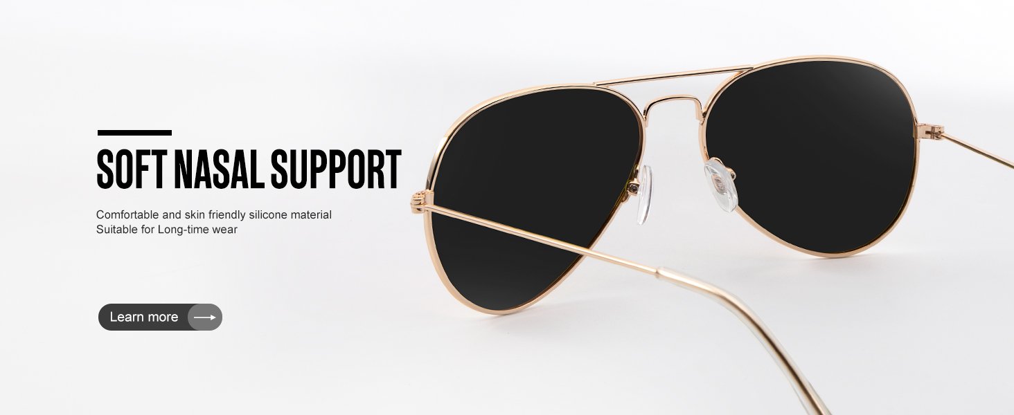 Aviator sunglasses for men