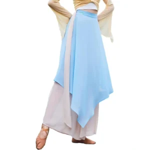 Angcoco Loose Double Chiffon Pants