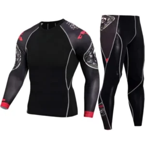 Workout Set Compression Shirt Pants