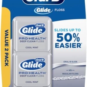 Oral-B Glide Cool Mint Deep Clean Floss, 6 Count, Glide Dental Floss
