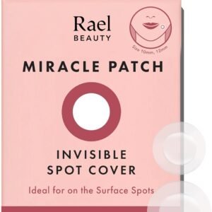 Rael Miracle Invisible Spot Cover - Absorbing Cover. Hyrocolloid Patch. Korean Skin Care. Facial Stickers. 2 Sizes (96 Count)
