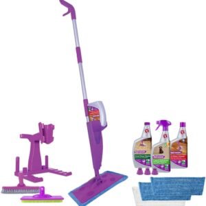 Rejuvenate Click N Clean Multi-Surface Spray Mop All-In-One Kit Cleans And Revitalizes Floors