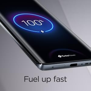 front of smartphone with simulated charging image on screen