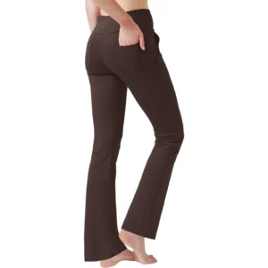 nuveti high waist flared yoga pants