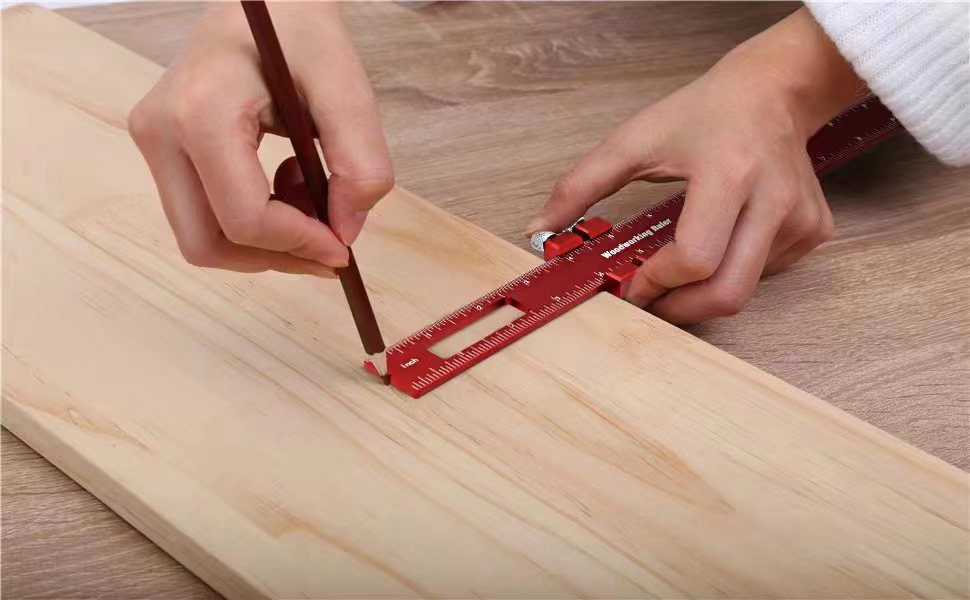 Woodworking ruler