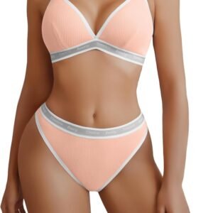 Avidlove 2-Piece Yoga Bra and Thong Set