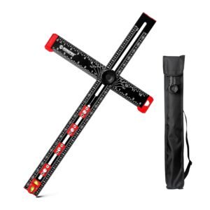 4 in 1 Adjustable T-Square Measuring Tools