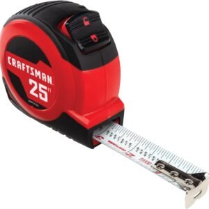 CRAFTSMAN 25-Ft Tape Measure with Fraction Markings