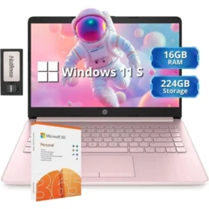 HP Stream 14" HD BrightView Laptop