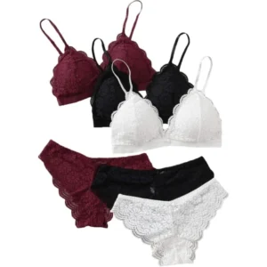 MakeMeChic Women's Sexy Lingerie Set