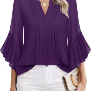Timeson Women's 3/4 Sleeve Top