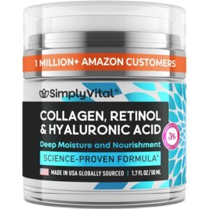 SimplyVital Collagen, Retinol & Hyaluronic Acid Cream