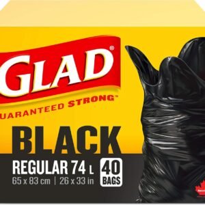 Glad Black Trash Bag