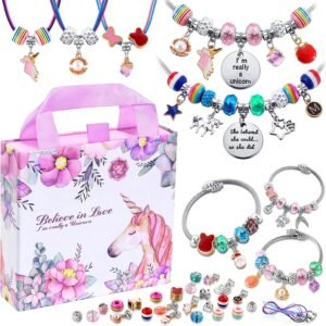 Girls Bracelet Making Kit: Unicorn Toy