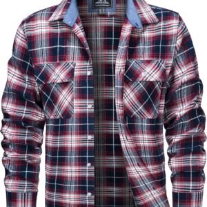 MAGCOMSEN Men's flannel shirt