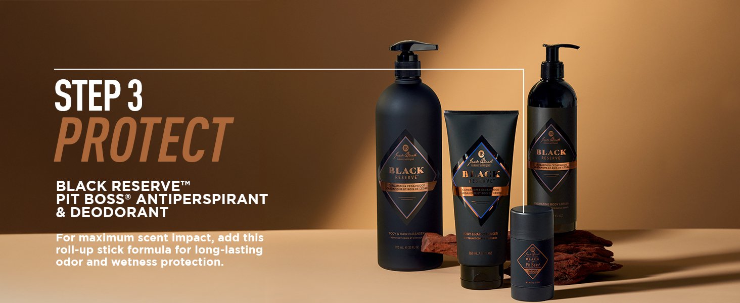 Jack Black, Mens Skincare, Body care, Wash, Cleanser, Lotion, Deodorant, Gift, Set, Travel Size