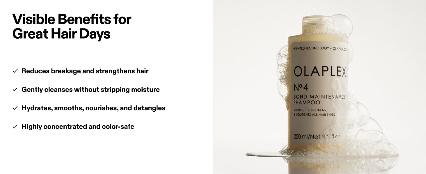 Visible benefits for great hair days