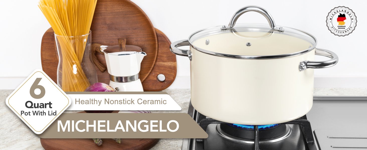 ceramic pot soup pot with lid cooking pot nonstick pot non stick pot stockpot