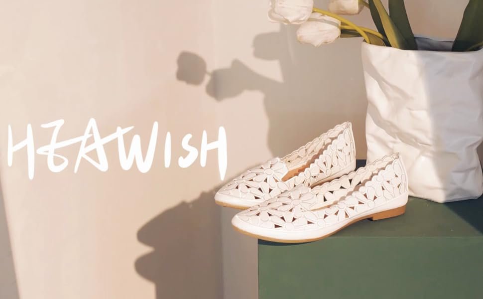 floral ballet flats