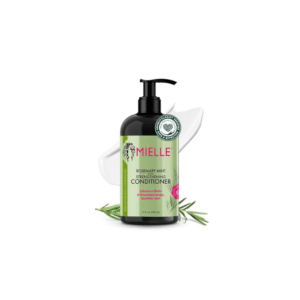 Mielle Organics Rosemary Mint Strengthening Hair Conditioner - Detangling & Hydrating Conditioner to Help Increase Manageability - Infused with Biotin to Support Longer, Healthier Strands (12 oz)