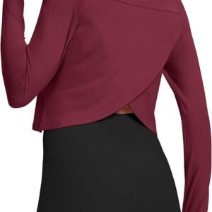 Bestisun Long Sleeve Sports Fitness Shirt