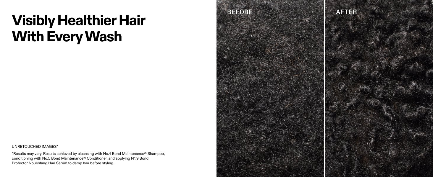Visibily Healthier Hair with Every Wash