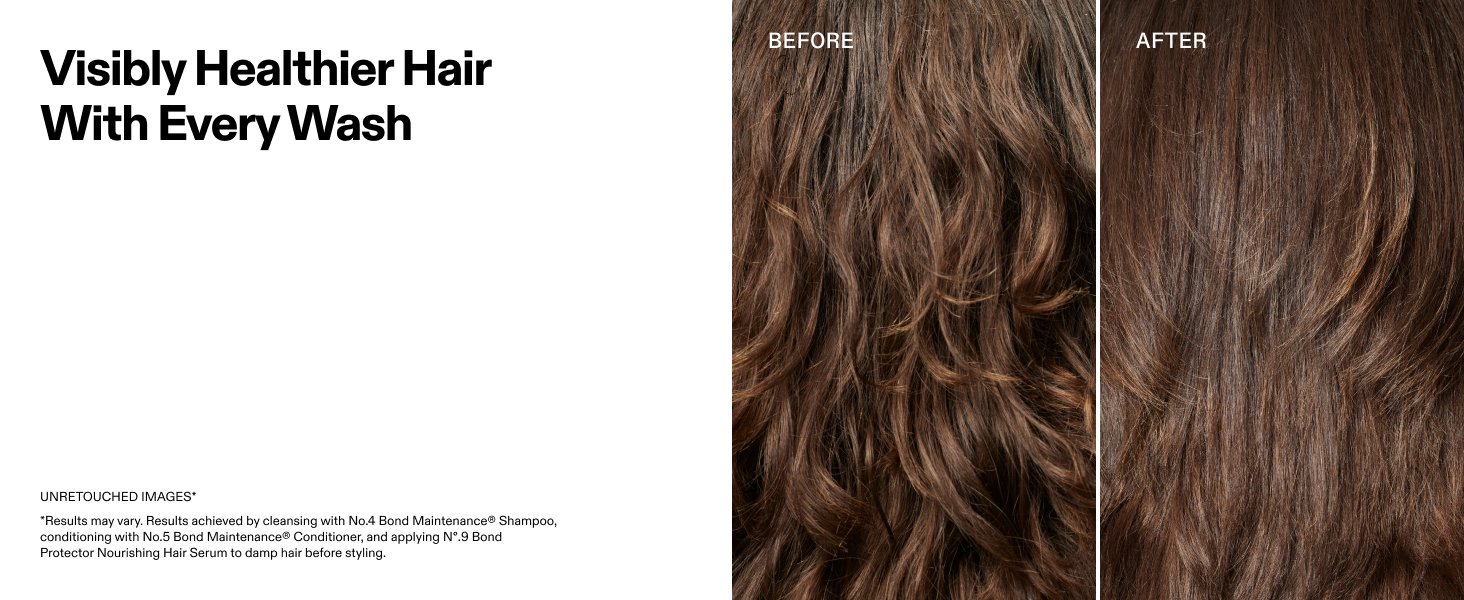 Visibily Healthier Hair with Every Wash