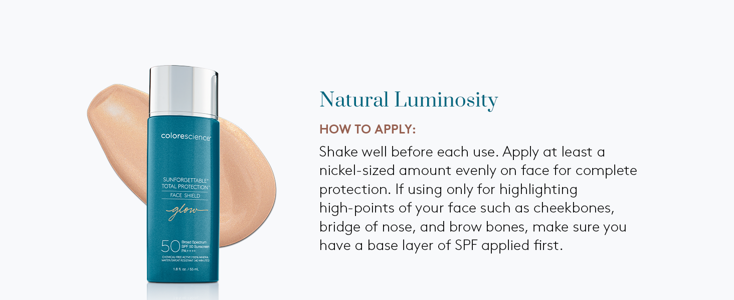 glow spf 50 