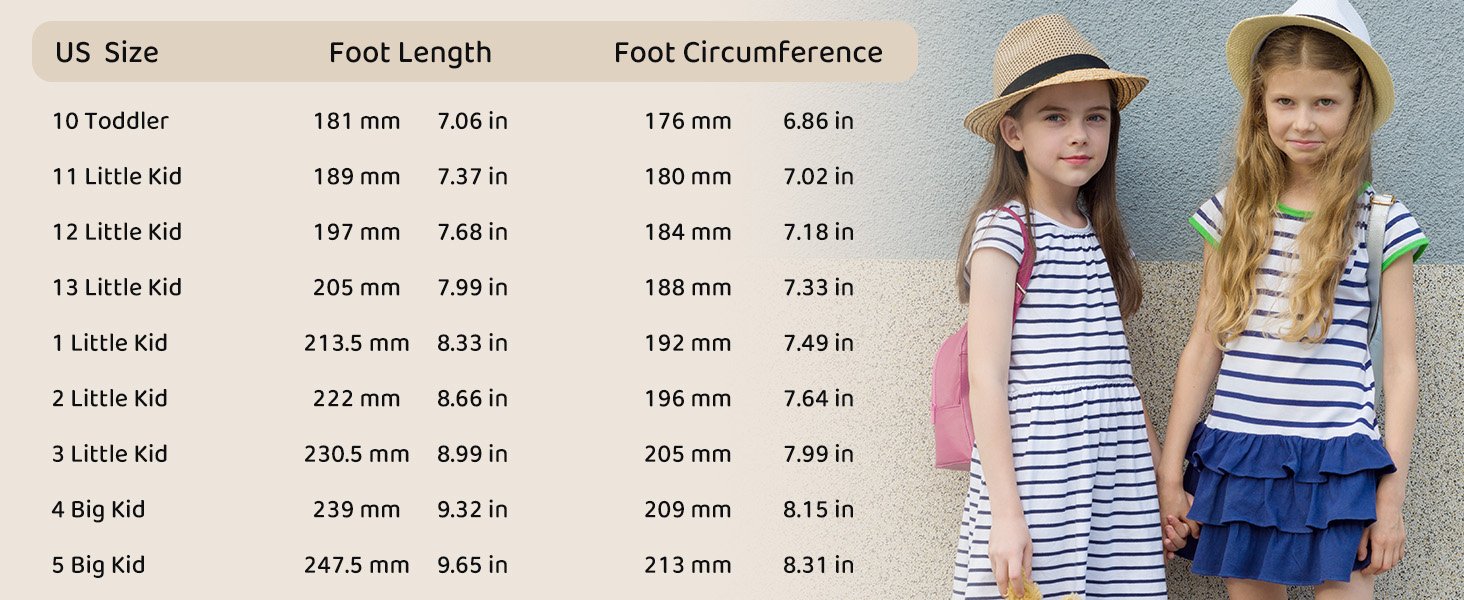 Girls Flat Sandals Toddler Sandals Little Girls Comfy Sandals White Sandals for Girls Brown Sandals