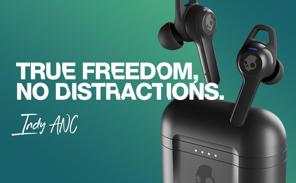Skullcandy Indy ANC In-Ear Noise Canceling Wireless Earbuds