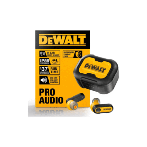 DEWALT Heavy Duty True Wireless Earbuds, Bluetooth Headphones