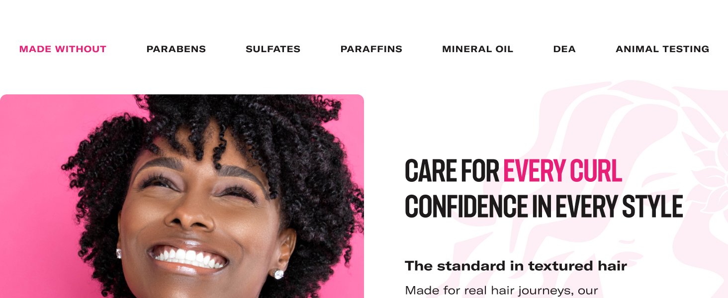 sulfate-free hair care products shampoo conditioner leave-in curl cream