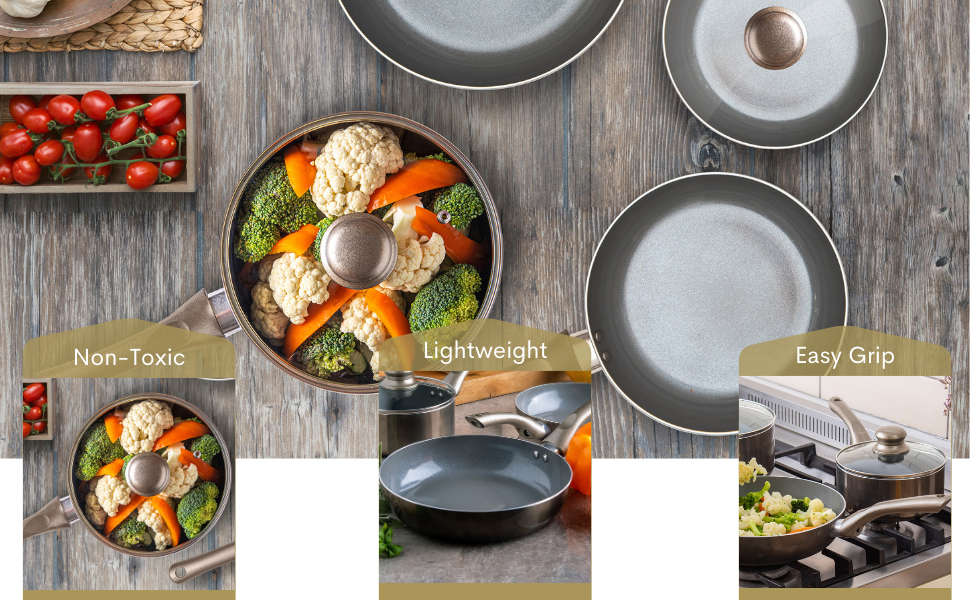 aluminum pots and pans