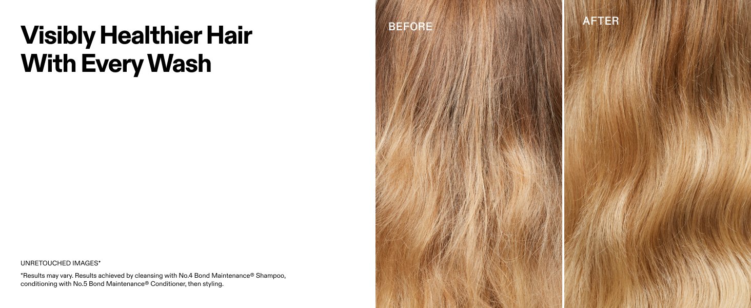 Visibily Healthier Hair with Every Wash
