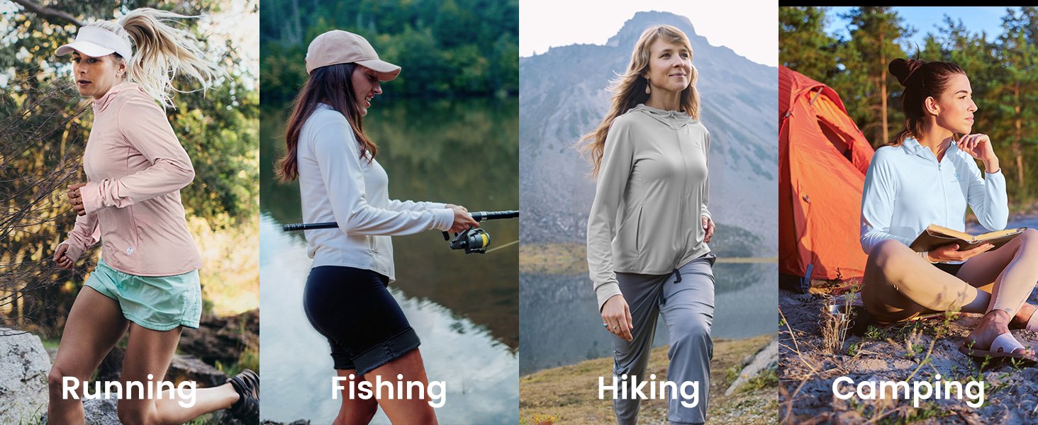 UPF 50+ women's running jacket