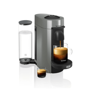 Nespresso Vertuo Plus Coffee and Espresso Maker by De'Longhi, Grey